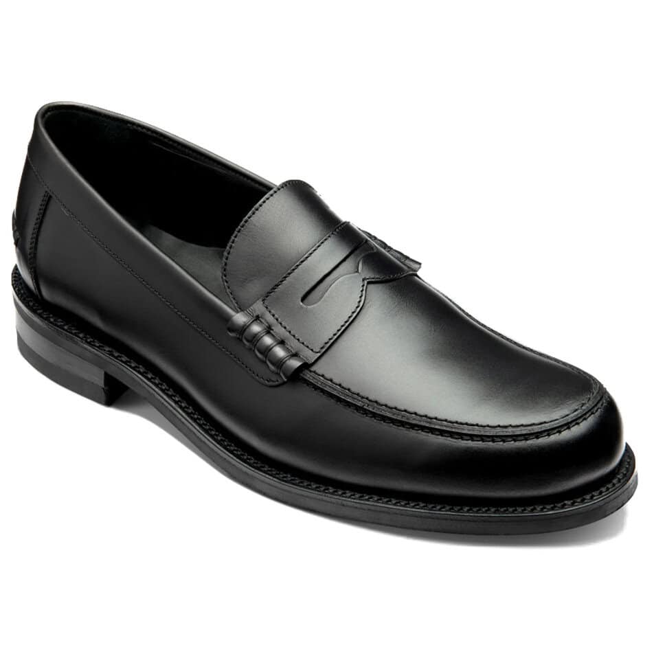 Loake Kingscliffe in black calf - Bradshaw & Lloyd